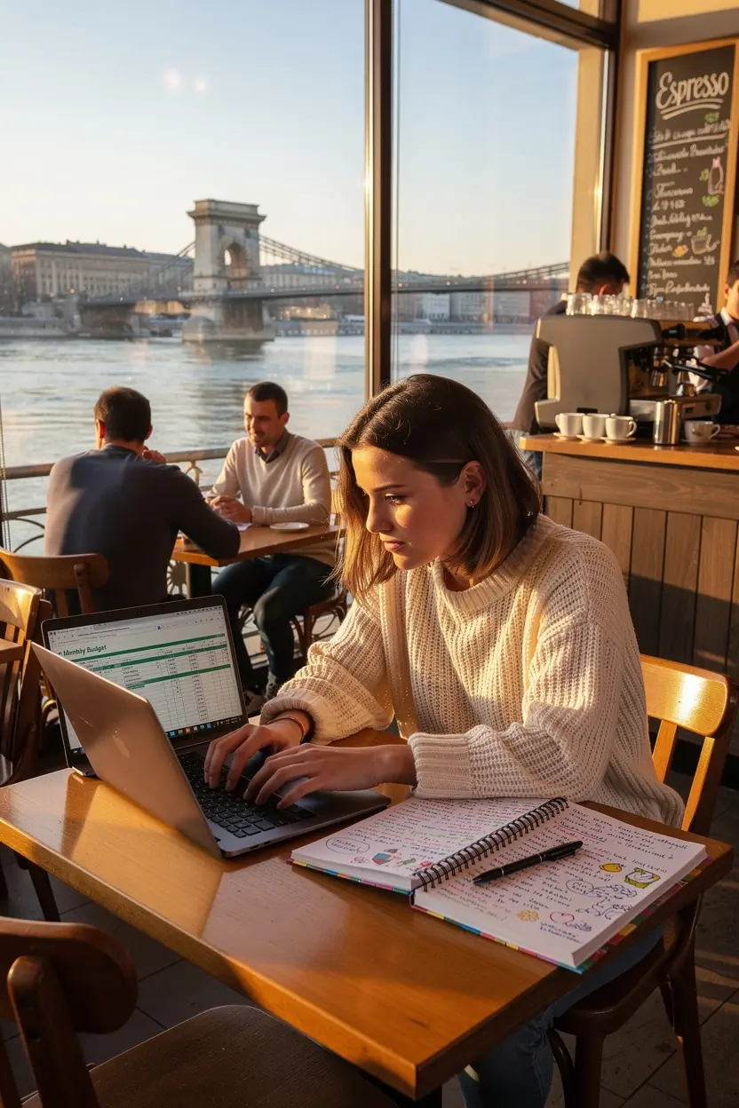 Pénzügyi tudatosságot növelő workshop csoportja, aktív részvétellel.